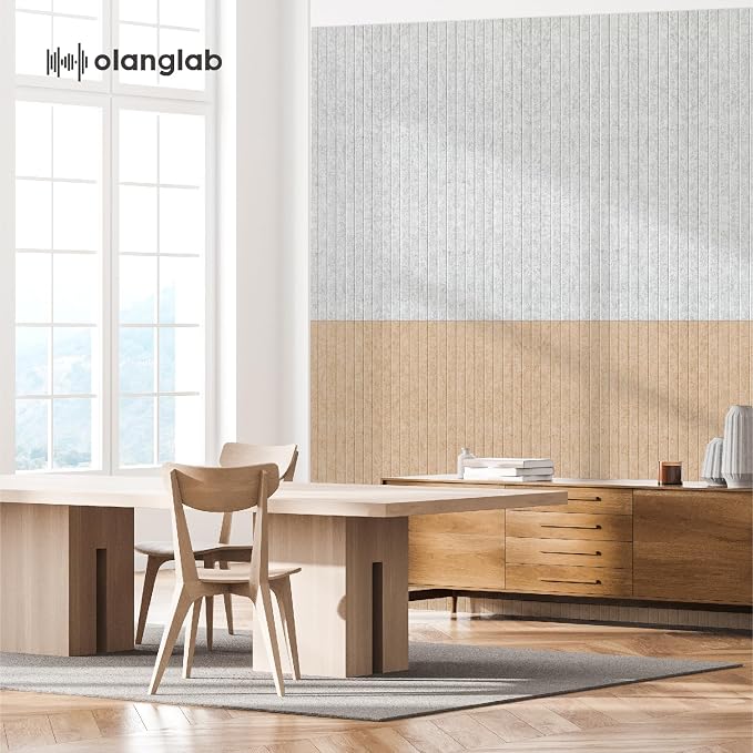 Olanglab Acoustic Wall Panels 10 Pack, 48 x 24 per Acoustic Panels Sound - Image 8
