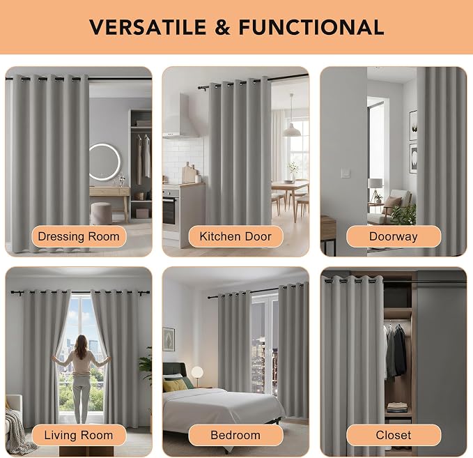 BONZER Room Dividers Curtain - Image 5