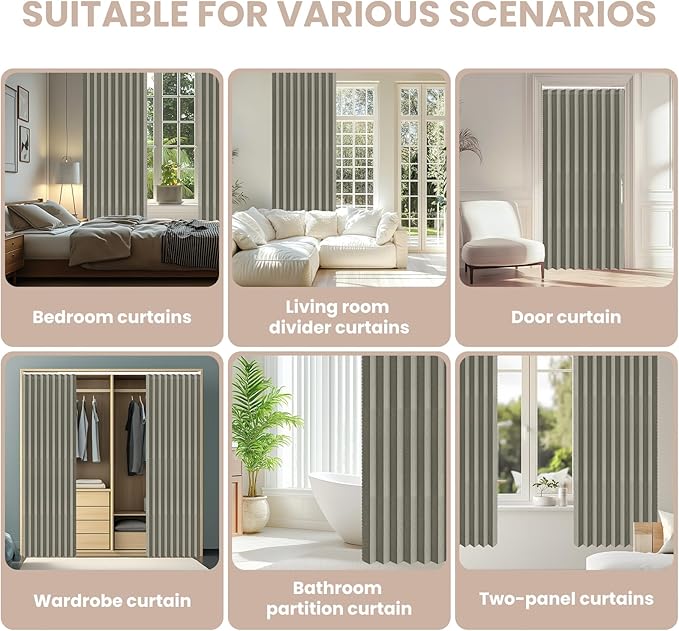 AJAZZ Blackout Accordion Doors - Image 6