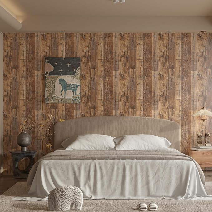 TANONE Wood Contact Paper Kitchen Peel and Stick Wallpaper, Self Adhesive - Image 3