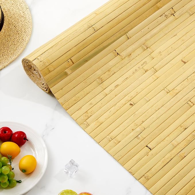 Juexica 2 Pcs Natural Bamboo Wall Panel - Image 6