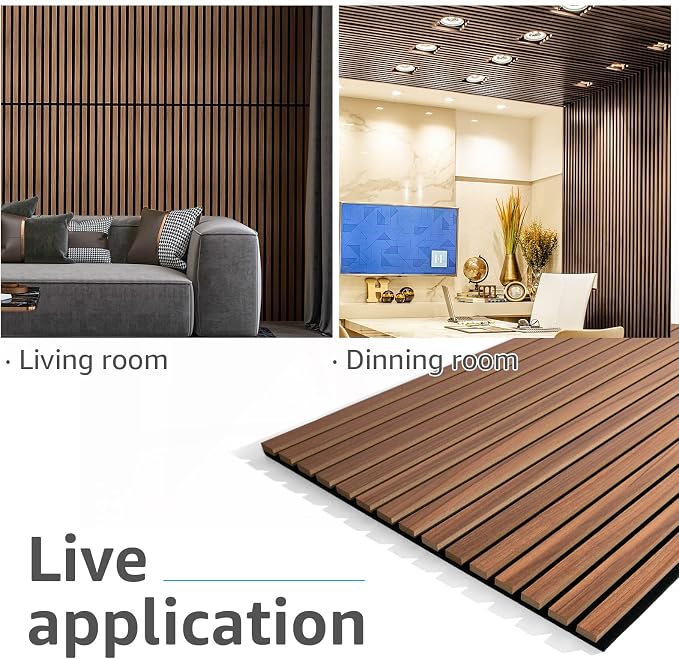 Art3d 2 Wood Slat Acoustic Panels - Image 8