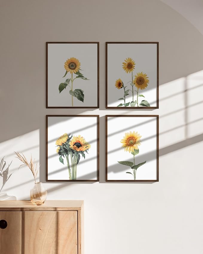 HAUS AND HUES Sunflower Wall Decor - Image 5