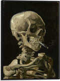 Wieco Art Large Framed Art Skull of a Skeleton by WiecoArt