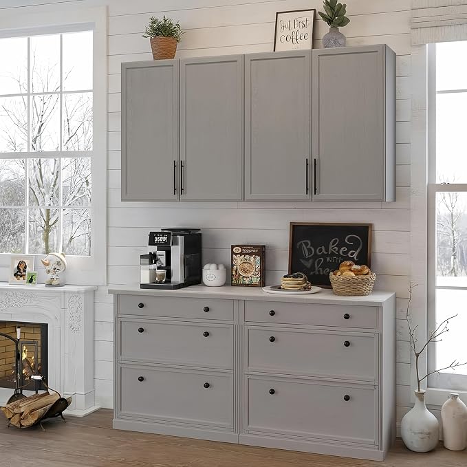 FIMELLO 59" Wall Cabinets for Laundry Room - Image 5