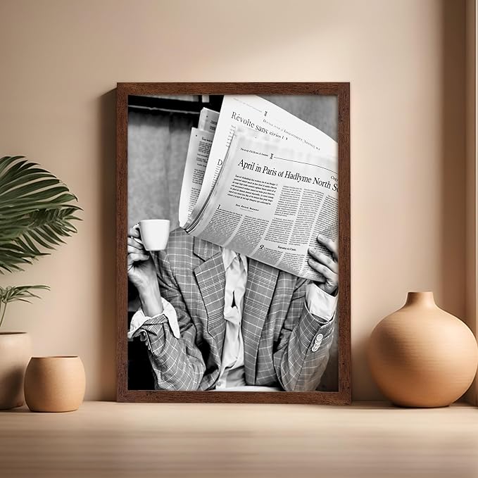 Poster Master Woman Reading Newspaper - Image 5