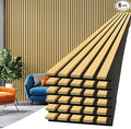 Art3d 6-Piece Wood Slat Acoustic Panels by Art3d