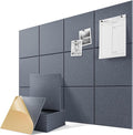 6-Pack Self-Adhesive Acoustic Panels, Soundproof Wall Panels by Lebenforce