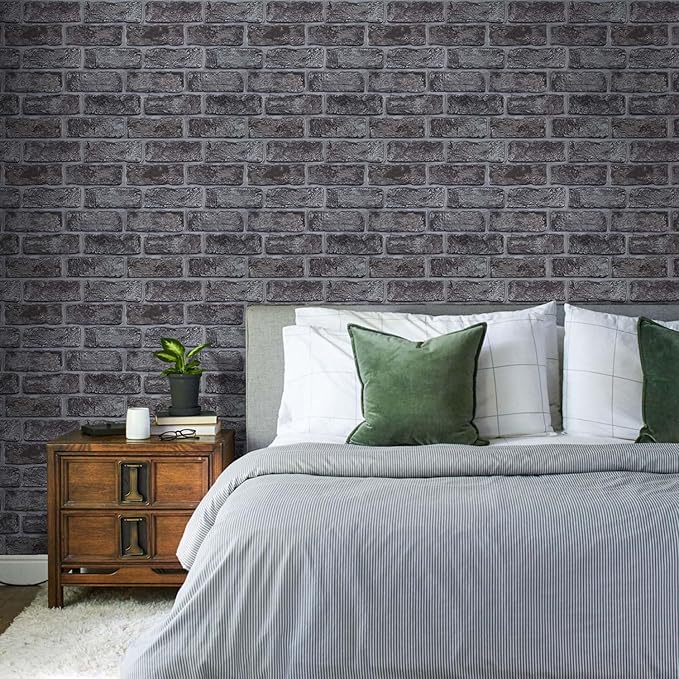 Commomy 3D Brick Wall Panels Peel and Stick - Image 2