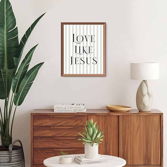 LARTSFRO Coquette Black Bow Jesus Wall Art Decor Posters, Inspirational Bible - Image 6