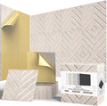 12Pack Acoustic Wall Panels, Self-Adhesive Sound Proof Foam Panels by ArtVivid