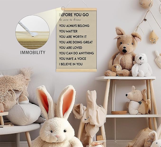 foedor Mental Health Posters, Positive Affirmations Wall Sign Decor Posters - Image 5