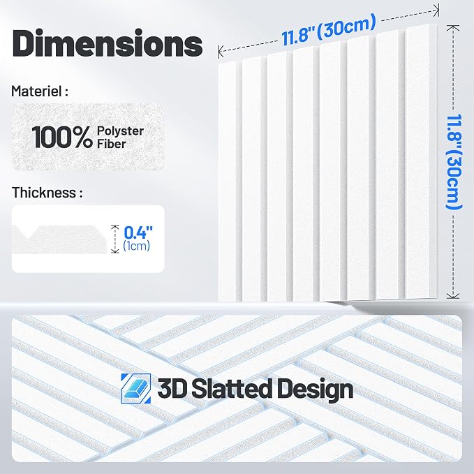 12 Pack Sound Proof Foam Panels - Image 7