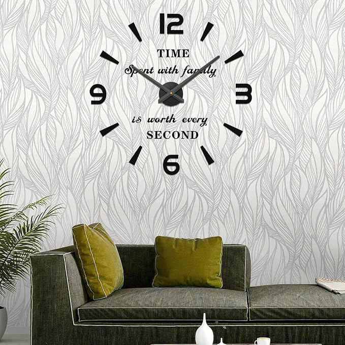 VANGOLD Wall Clock Oversized Wall Clocks - Image 8