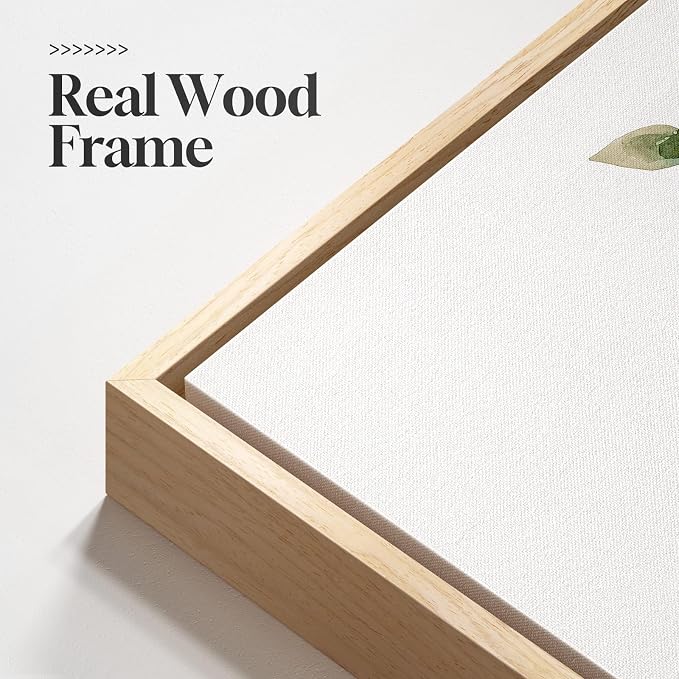 Framed Green Botanical Wall Art - Image 5