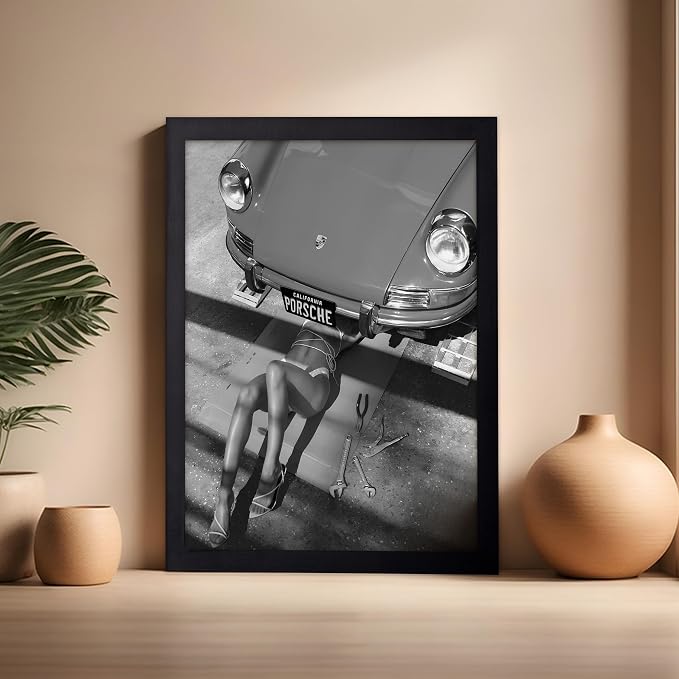 Poster Master Woman Classic Car Poster - Image 5