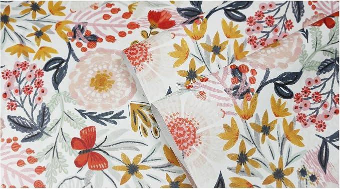 HAOKHOME Boho Peel and Stick Wallpaper Floral Wall Paper Removable - Image 8