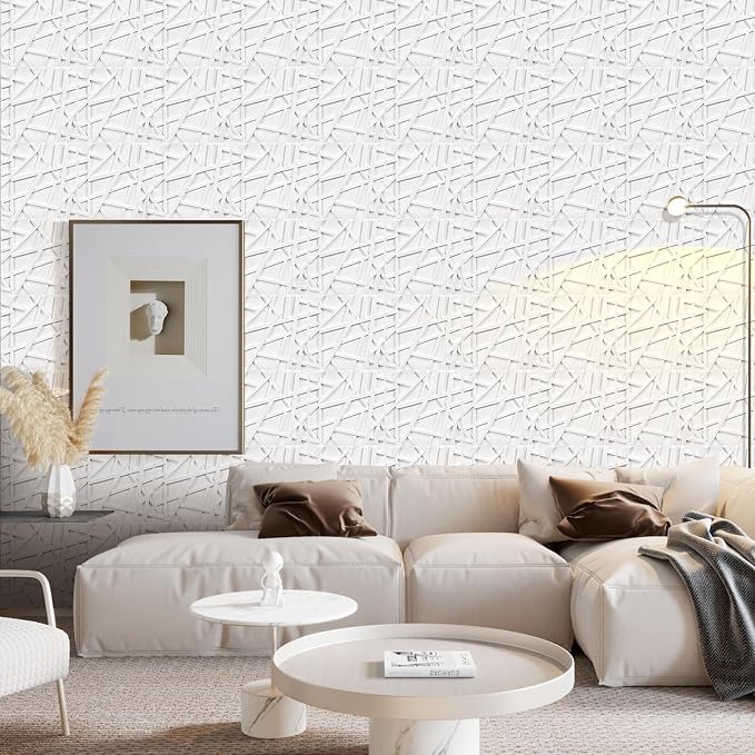 Heikki 30 Pack 3D Wall Panel for Interior Wall Décor, PVC Flower Textured Wall - Image 6