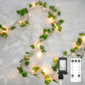 suddus Vine with Fairy Light Plug in, 33ft 100 LED Pothos String Lights by SUDDUS