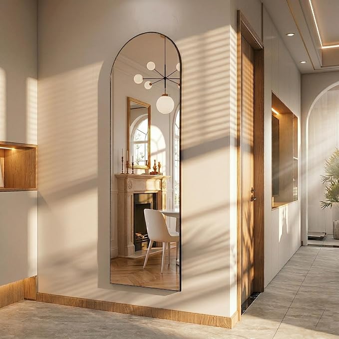 Simple Deluxe Arched Full Length Mirror, by SimpleDeluxe