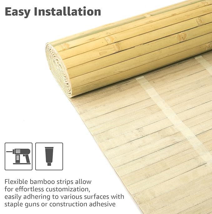 Art3d Natural Bamboo Wall Panel - Image 6