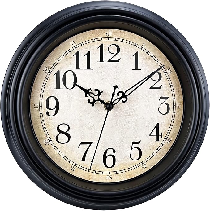 Plumeet Small Retro Wall Clock by Plumeet