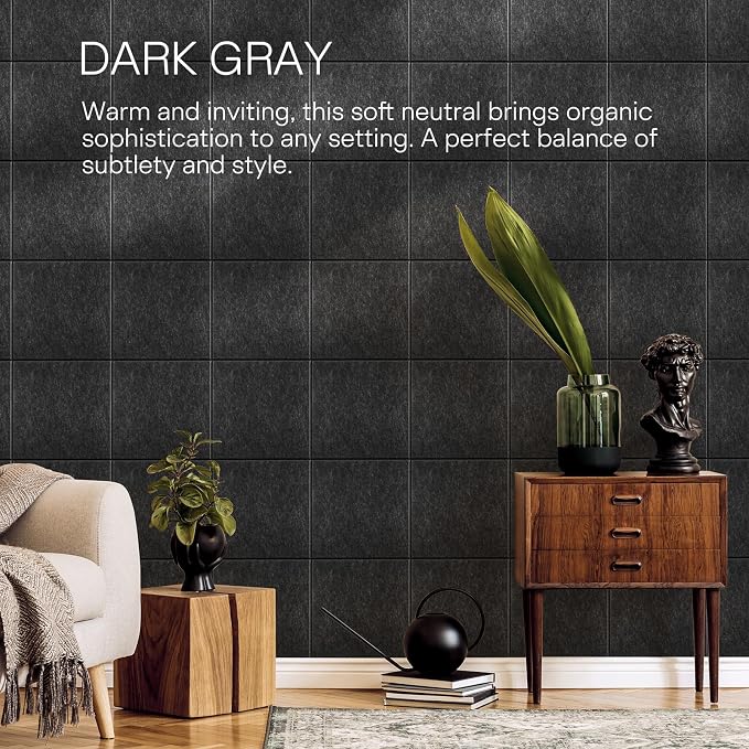 MaxGear Large Cork Board for Wall 36" x 24", Dark Gray Bulletin Board, 6 Pack - Image 6