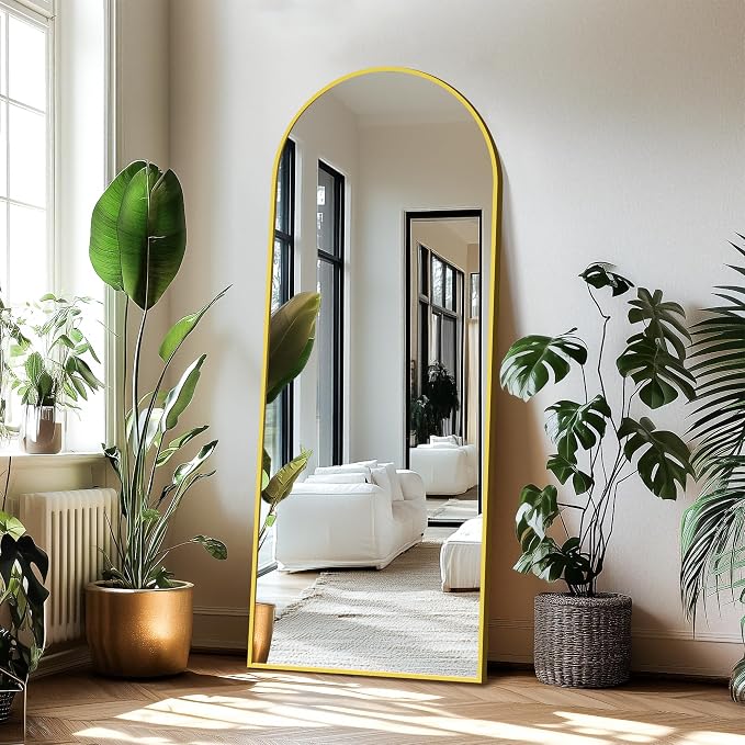 Delma Wall Mirror Full Length, Standing Floor Mirror - Image 3