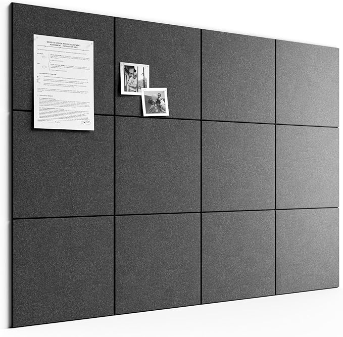 Bumusty Large Cork Board 48" x 36" Alternative by BUMUSTY