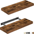 QEEIG Floating Shelves for Wall Bathroom Shelf Bedroom Kitchen Living Room by QEEIG