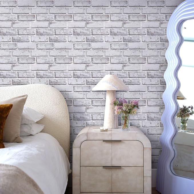 Commomy 3D Faux Brick Peel and Stick Tiles - Image 9