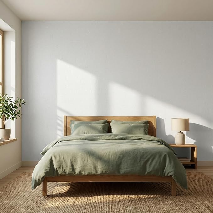WADILE Grasscloth Peel and Stick Wallpaper 15.7in x 393.7in, Textured Contact - Image 6