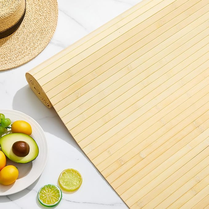 Juexica 2 Pcs Natural Bamboo Wall Panel - Image 7