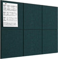 MaxGear Large Cork Board for Wall 36" x 24", Dark Green Bulletin Board by MaxGear