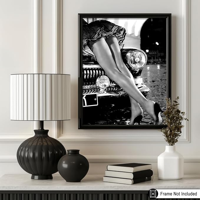 Poster Master Sexy Legs on Classic Car Poster - Image 3