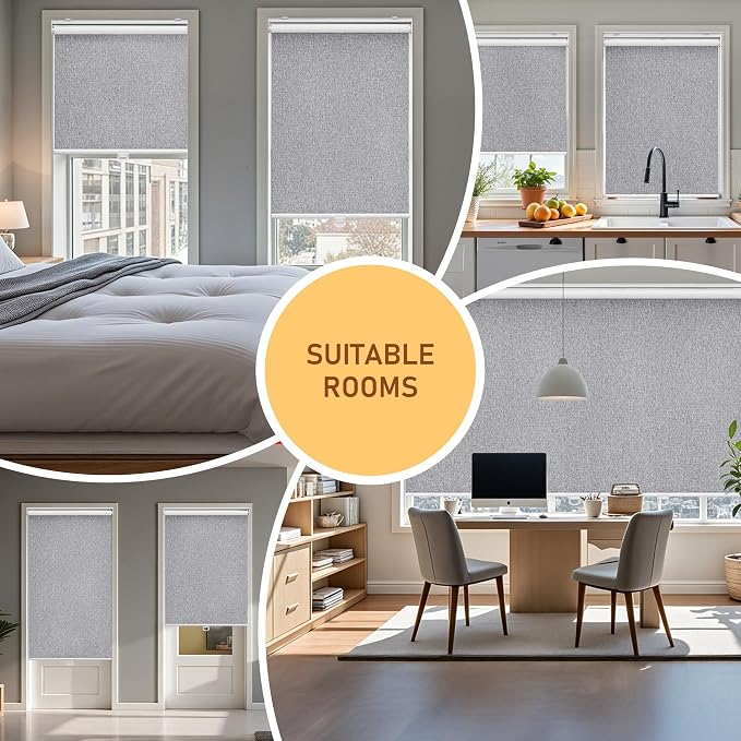 Cordless Roller Shades Blackout Blinds - Image 7