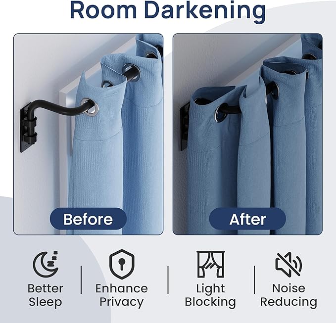 ENJOYBASICS Blackout Curtain rod - Image 6