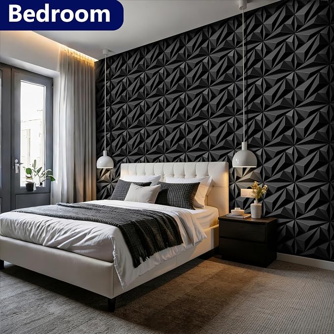 3D Wall Panel for Interior Wall Decor, PVC Wall Panels for Living Room Bedroom - Image 7