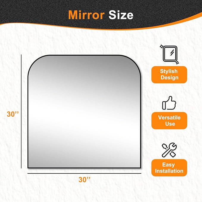 Bathroom Vanity Mirror, Living Room, Entryway Decor - Image 7
