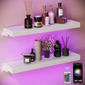 BAMEOS Floating Shelves with RGB LED by BAMEOS