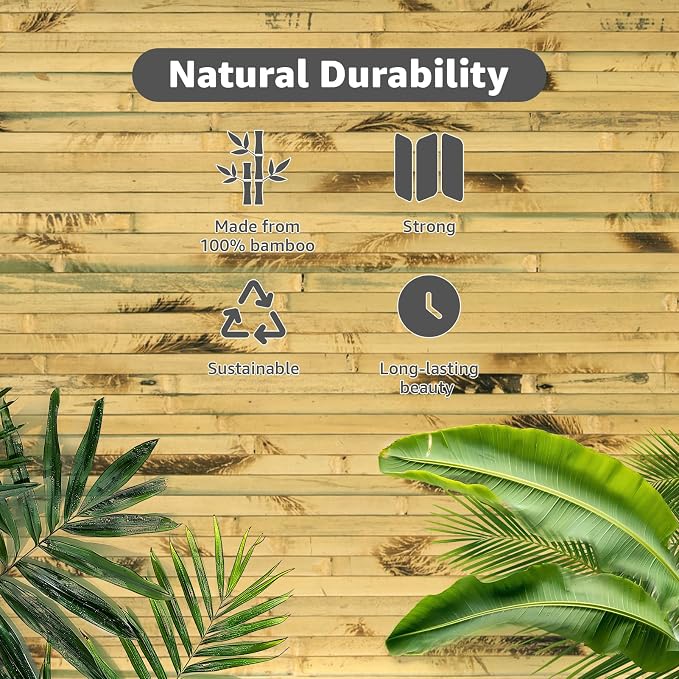 Art3d Natural Bamboo Wall Panel - Image 6