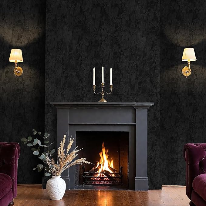 30"x317" Self Adhesive Felt Fabric Wallpaper - Image 6