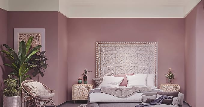 Dimoon 236''x17.7'' Pink Peel and Stick Wallpaper Contact Paper Modern Self - Image 6