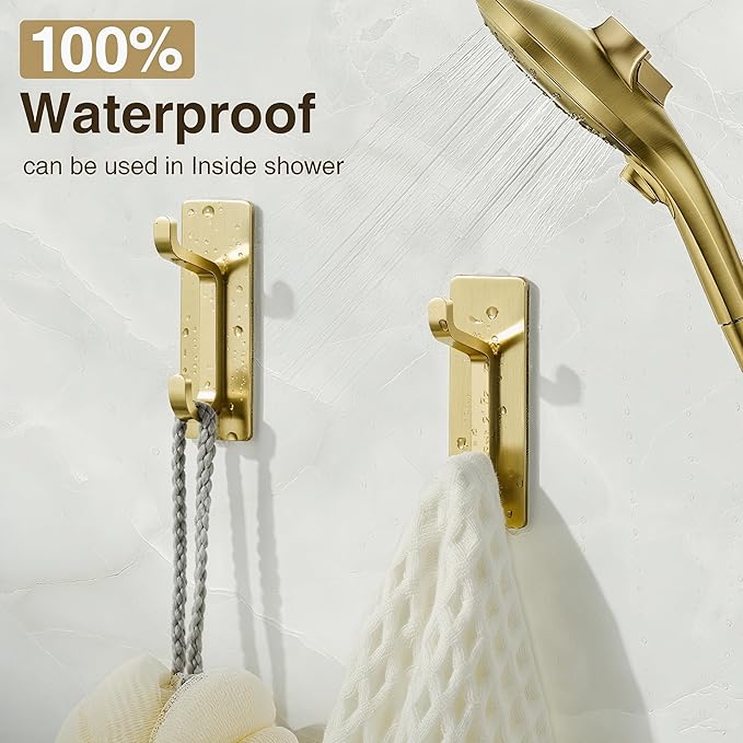 Self Adhesive Wall Hooks for Hanging: Extra Strong 13 LB, Hook for Coat - Image 5