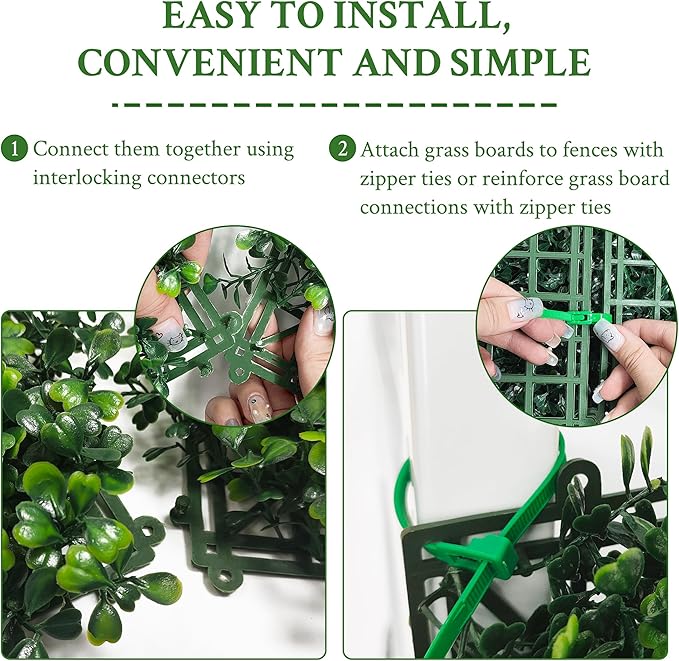 Artificial Ivy Privacy Fence Screen, Backyard and Decor - Image 3