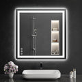 LED Bathroom Mirrors 32"x32" Bathroom Mirror by WISSMILESHOME