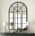 Arch Wall Mirror Mounted Decorative, Arched Window Pane Mirror by YourSpacePerfectlyReflected