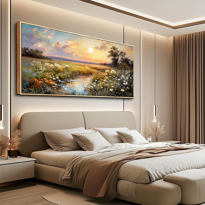 hyidecorart Large Framed Wall Art, Landscape Wall Art, Nature Wall Decor - Image 3