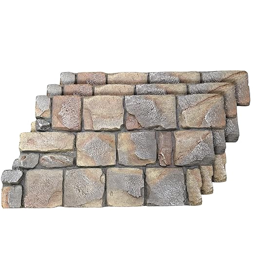 ROOMTEC 3-Packs Faux Stone Wall Covering Panels by ROOMTEC