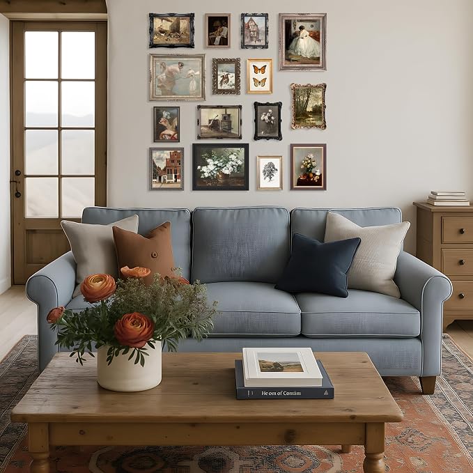 LANCHI95 15PCS Vintage European Gallery Wall Art Set, Classic French Country - Image 3